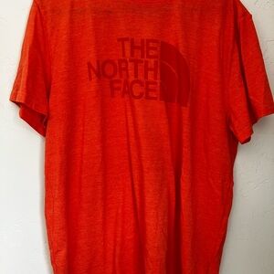 North Face Men’s XL orange shirt